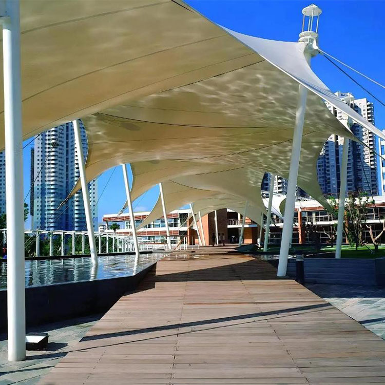 青田县膜结构景观棚