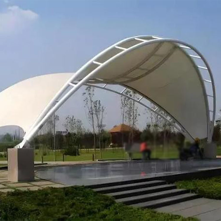 青田县膜结构景观棚