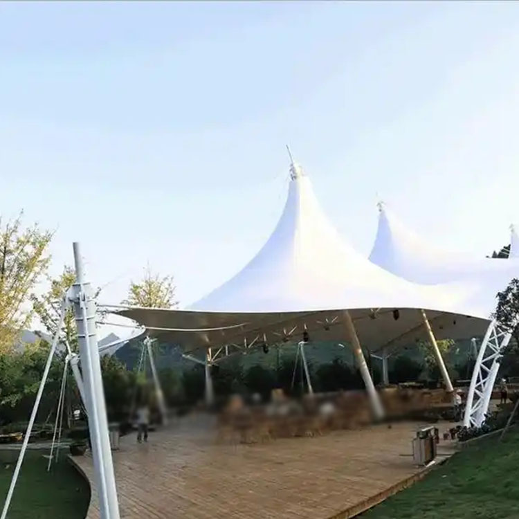 青田县膜结构景观棚