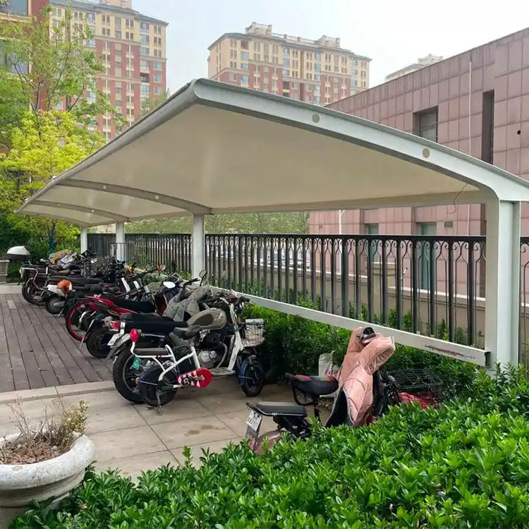 青田县膜结构电动车棚